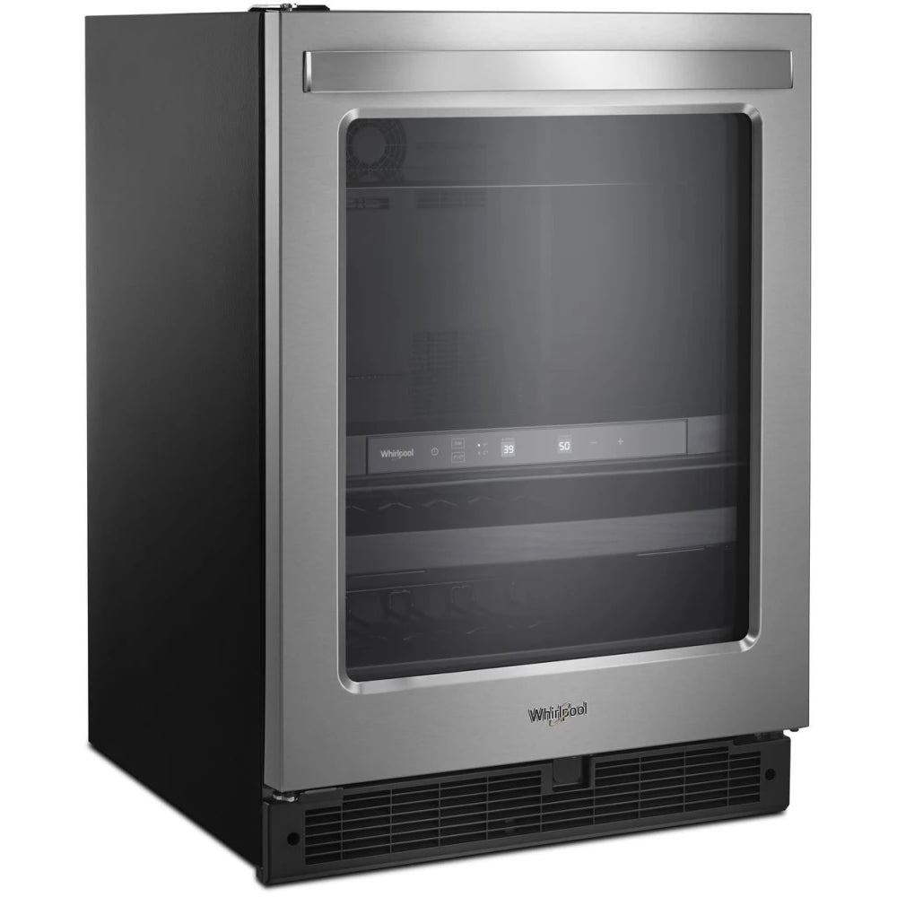 14 Bottle Wine Cooler - Fingerprint Resistant Stainless Steel