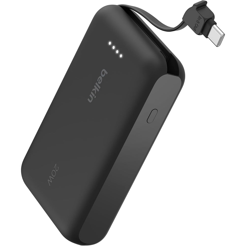 20W Portable Charger Power Bank - Black