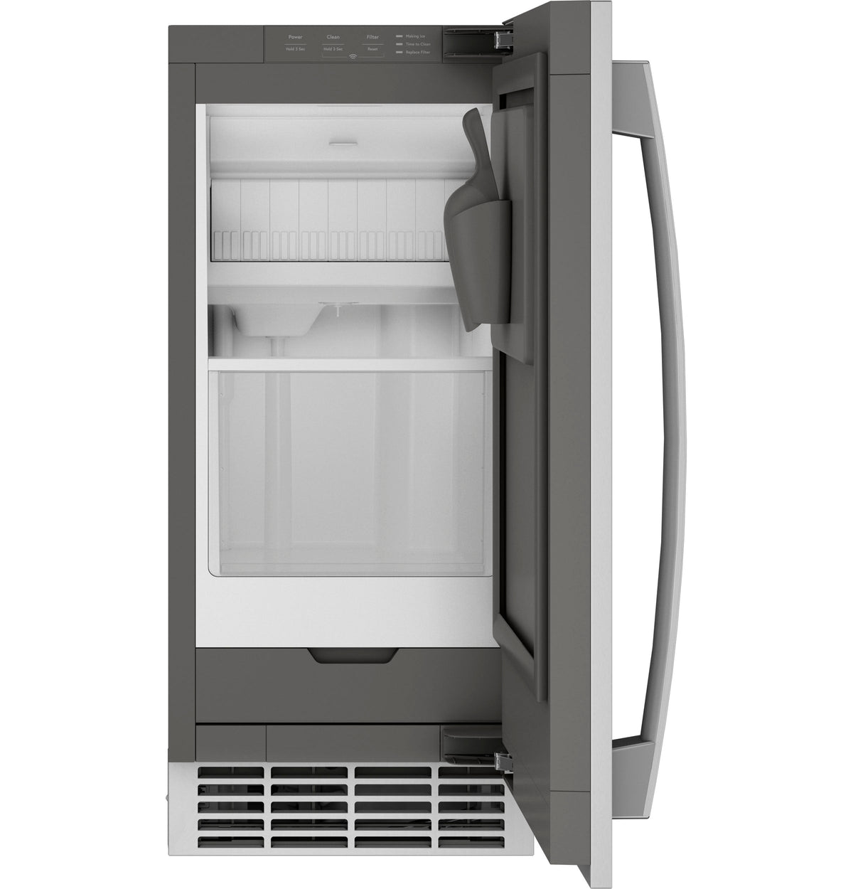 Stainless Steel Ice Maker Door Kit (Door Panel and Handle Only)