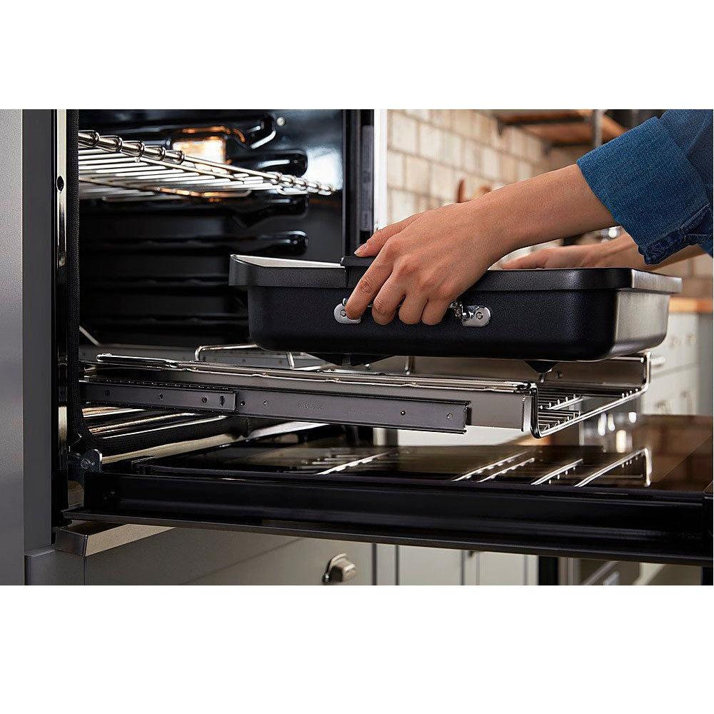 30" Built-in Double Smart Self-Cleaning Wall Oven - Stainless Steel