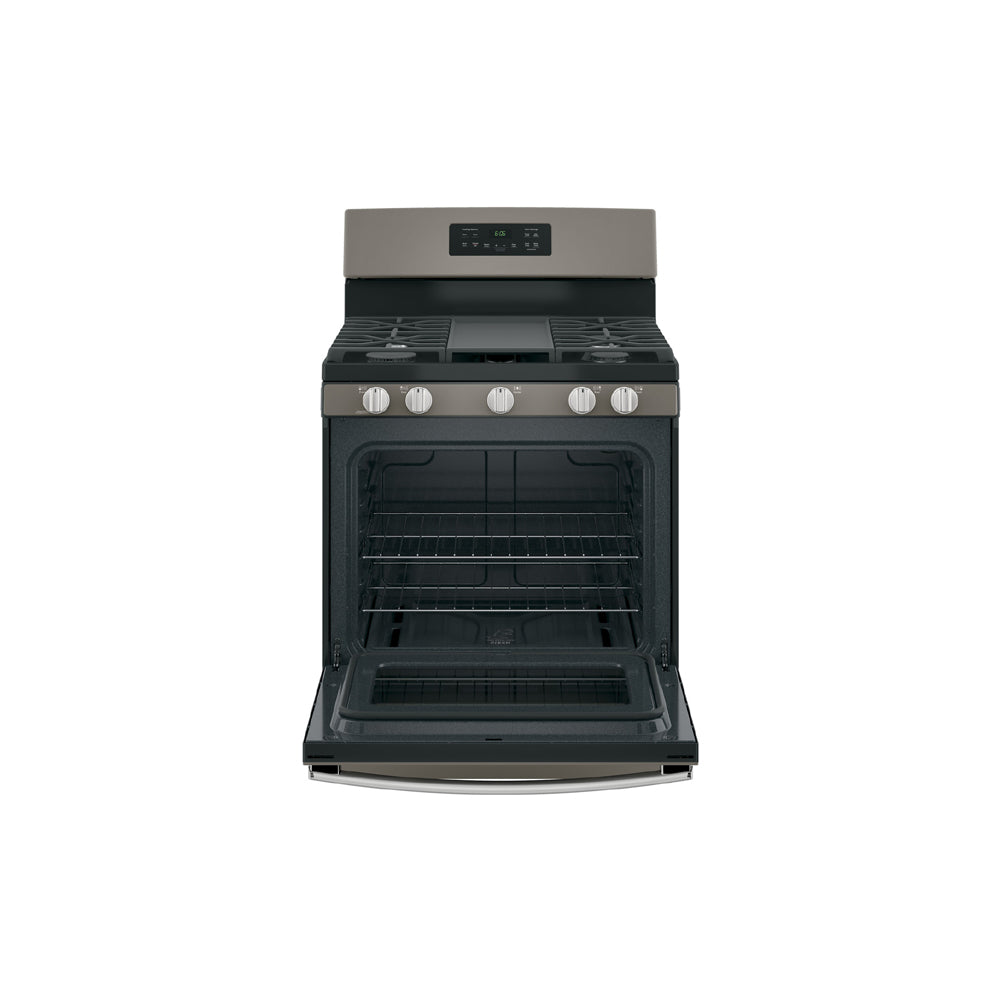 5.0 CuFt Freestanding Gas Range in Slate