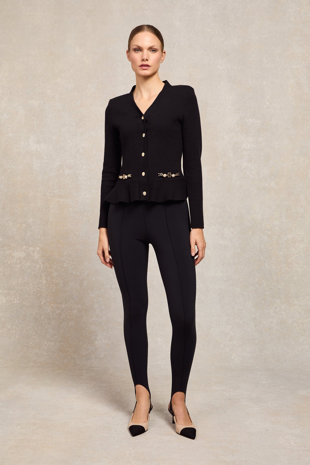 Stirrup Contour Legging (Black)