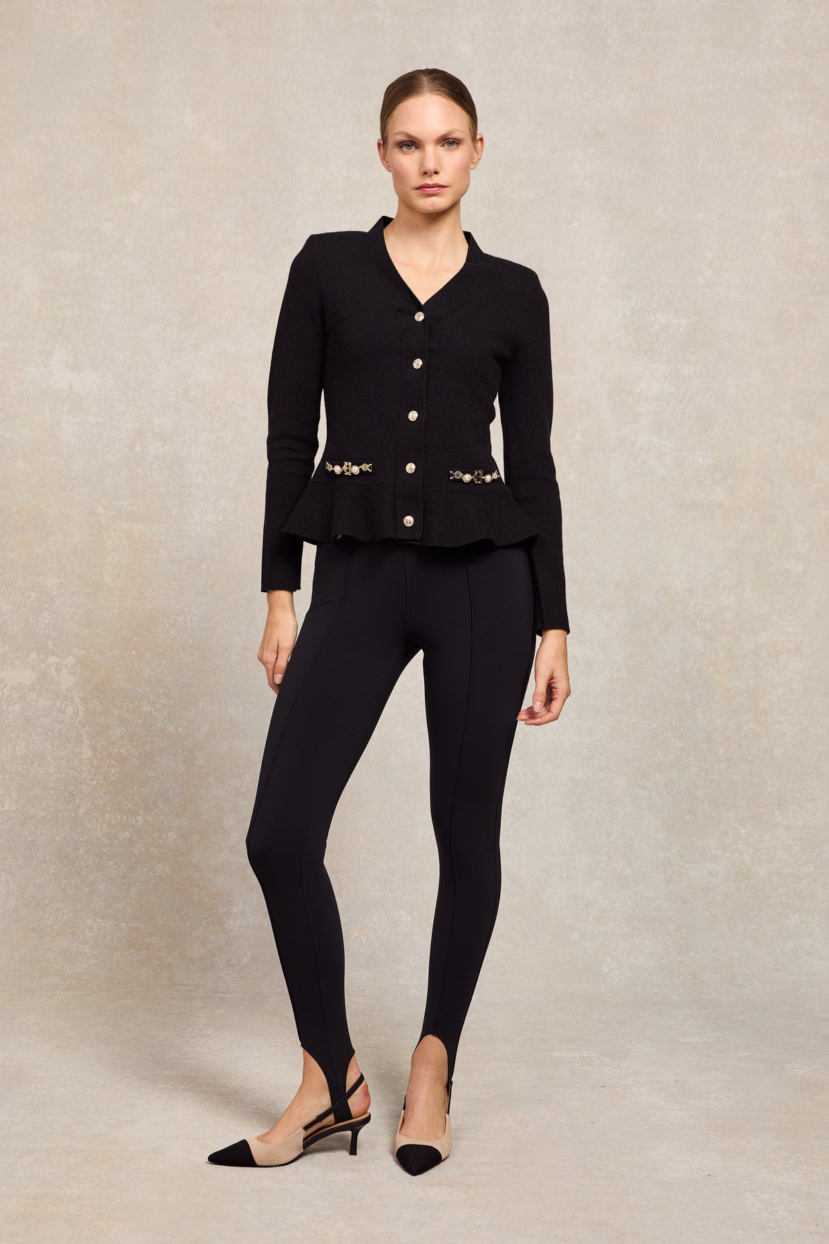 Stirrup Contour Legging (Black)