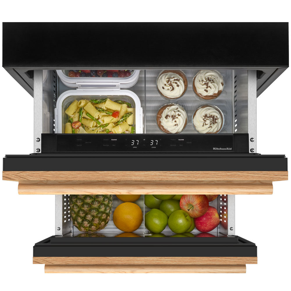 4.2 Cu. Ft. 24" Undercounter Double-Drawer Refrigerator/Freezer — Panel Ready