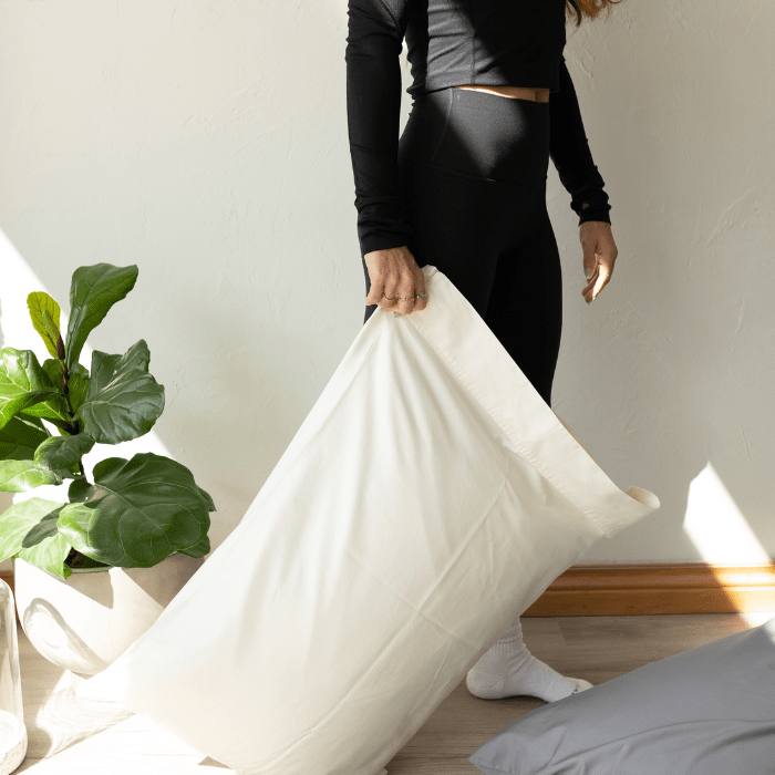 Enhanced Bamboo™ Pillow Case Set of 2, DreamChill™ Collection - White - Standard Pillowcase Pair