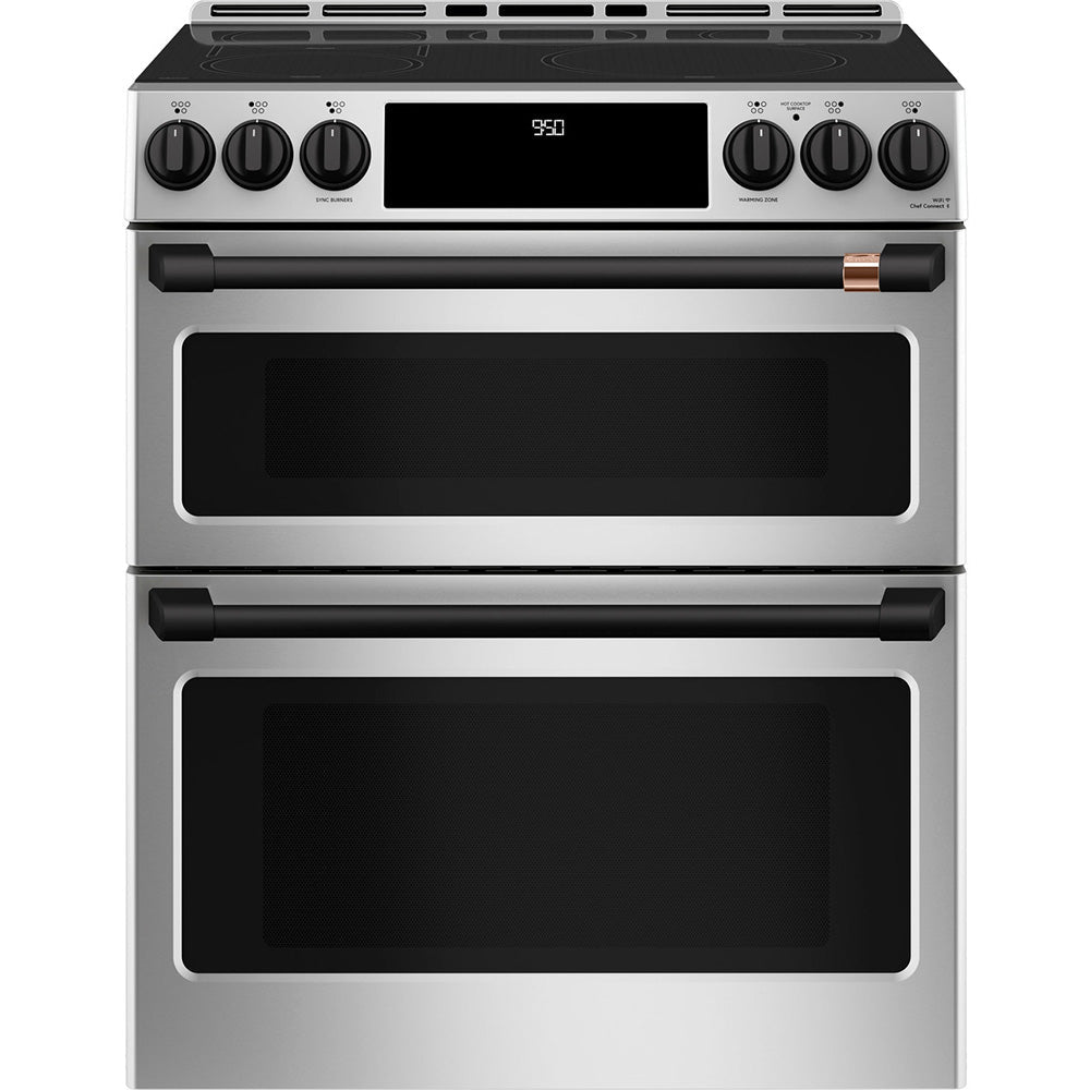 Front Control Induction Knobs and Handles - Flat Black