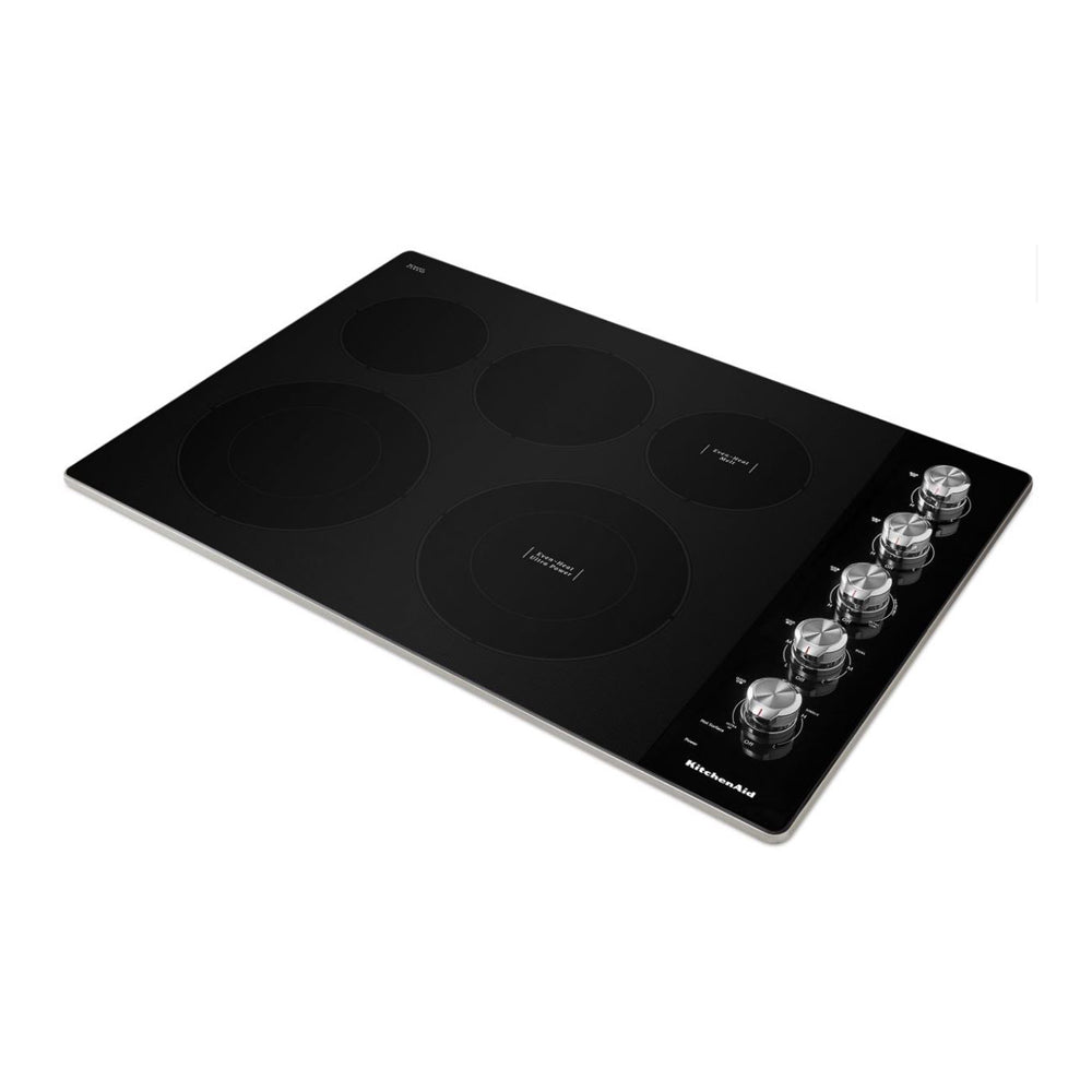 30-inch Stainless Steel Electric Cooktop