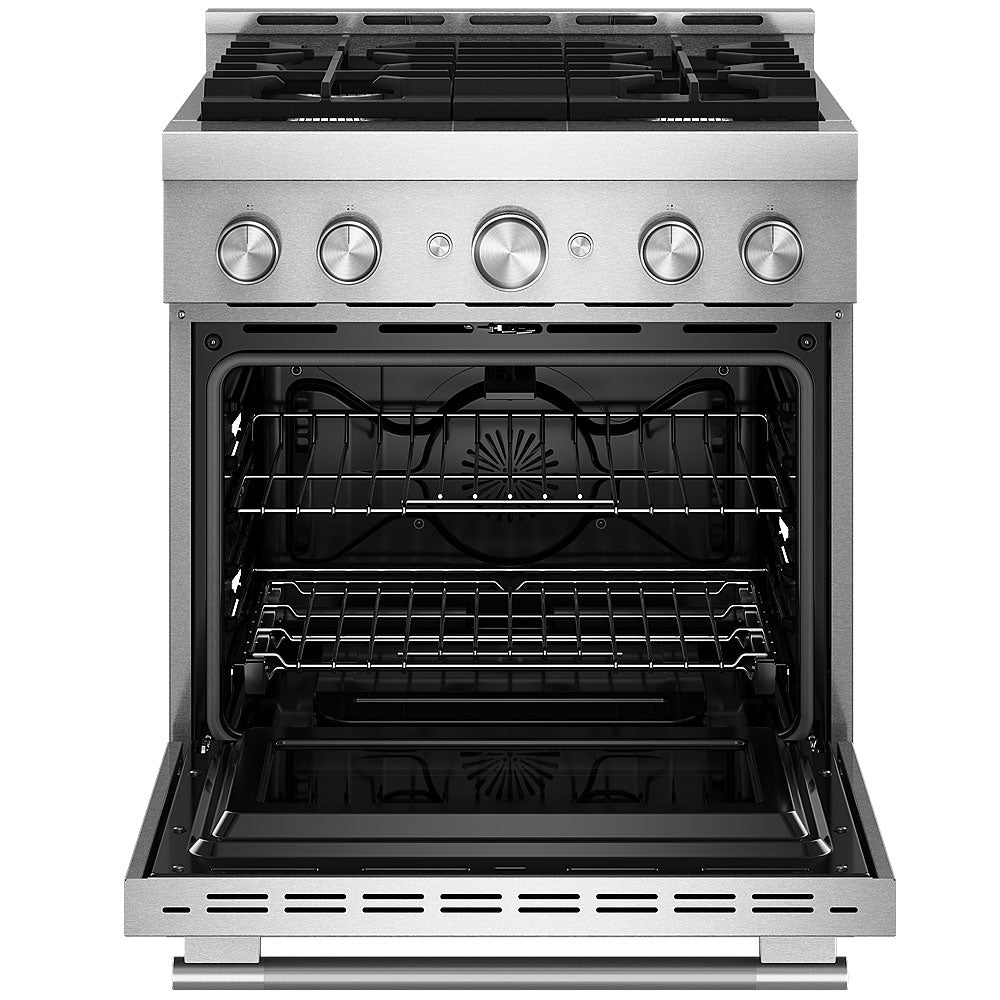4.1 Cu. Ft. 30" 4 Burner Commercial-Style True Convection Gas Range