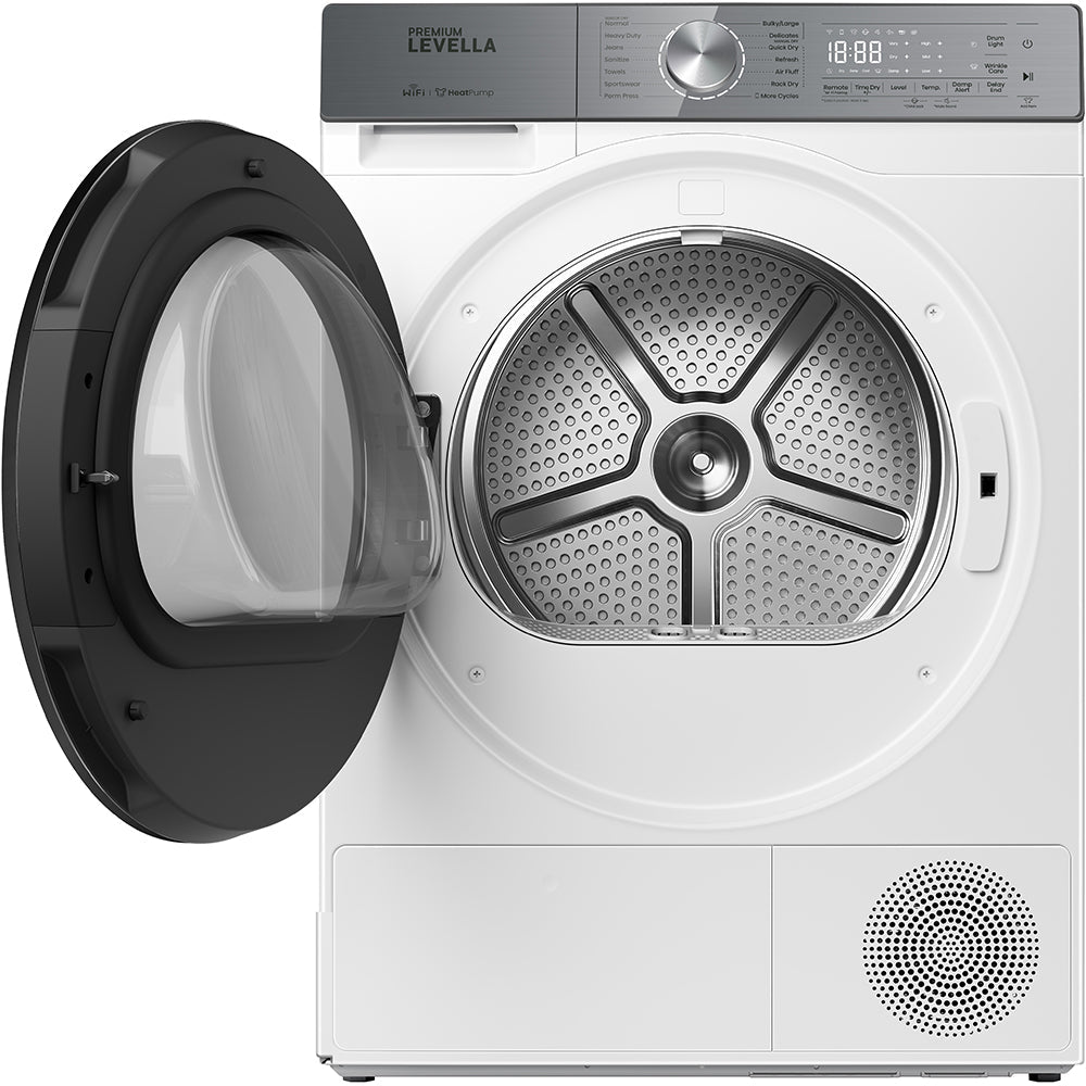 4.5 CuFt Front Load White Dryer