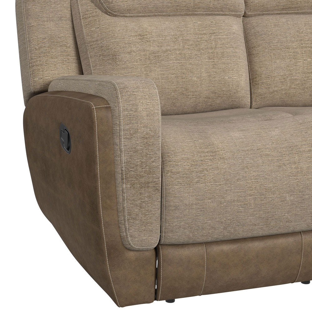 Hornet Reclining Sofa & Loveseat - Beige