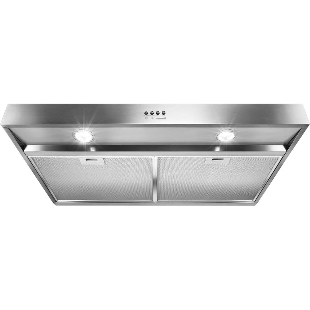 24-inch Flexible Ventilation 265-CFM Range Hood with Full-Width Grease Filters - Stainless Steel