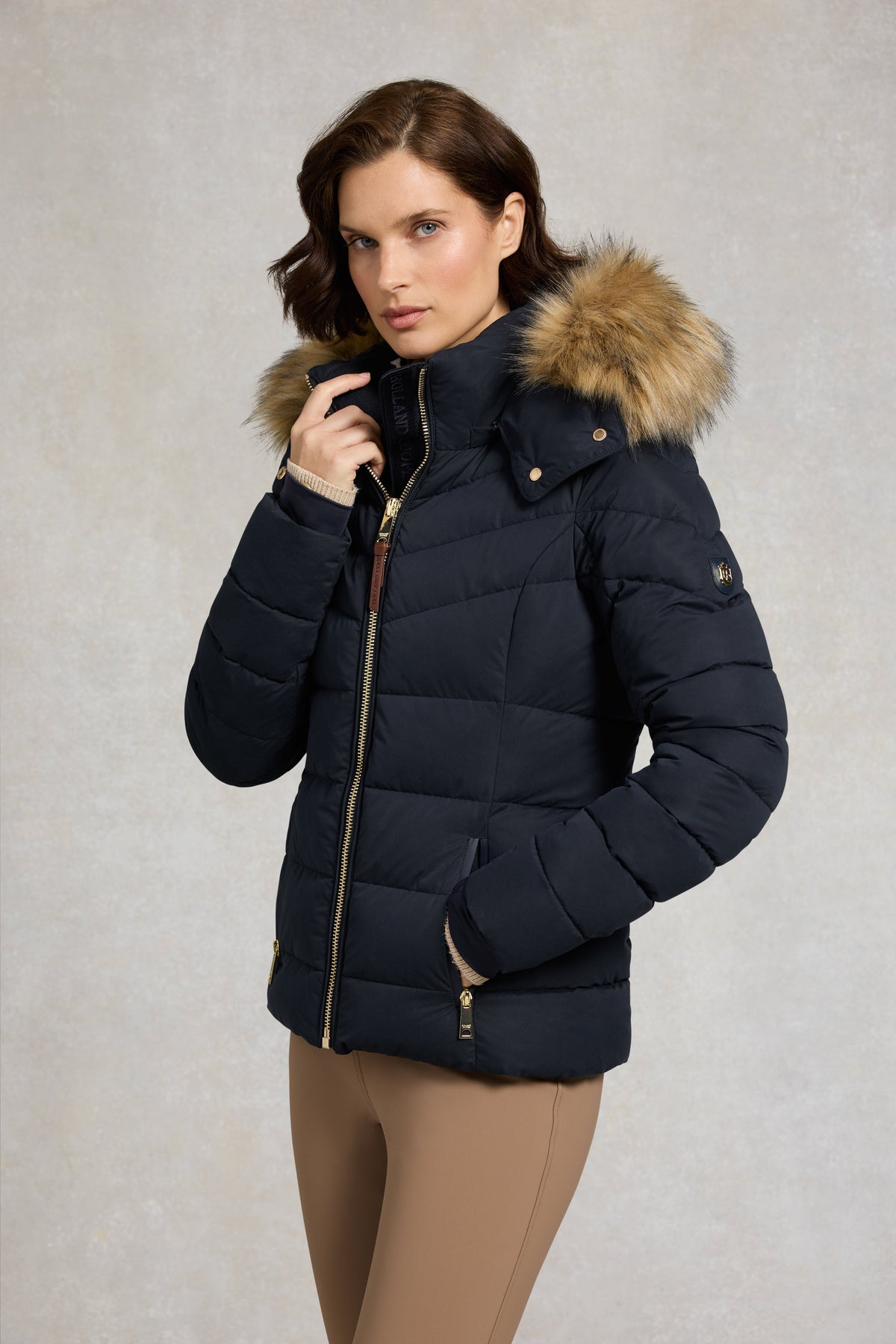 Whistler Puffer Jacket (Ink Navy Natural)