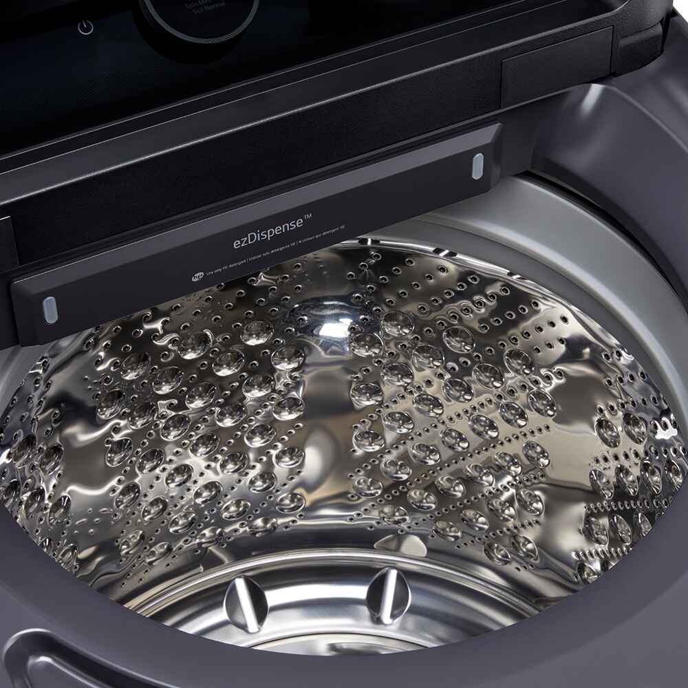 5.5 CuFt Smart Matte Black Electric Washer with 6Motion™ Technology