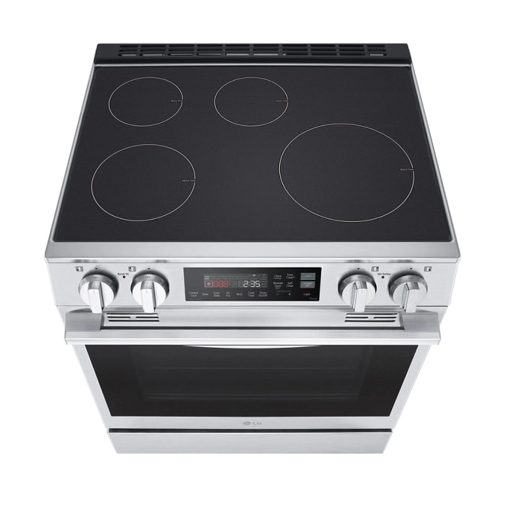 6.3 Cu.Ft Fan Convection Electric Slide-in Range - Stainless Steel