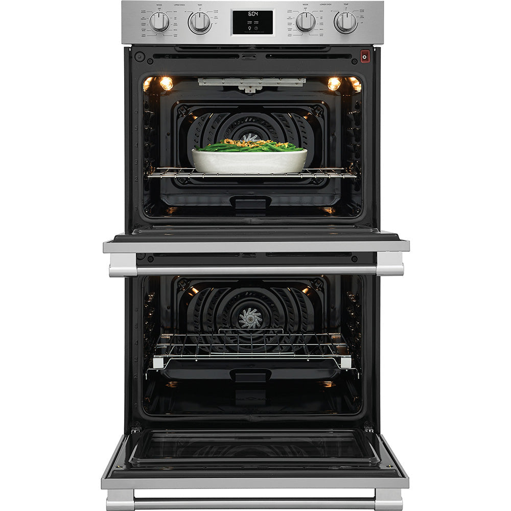30'' Self Cleaning Total Convection Double Wall Oven in Stainless Steel with Air Fry and Slow Cook