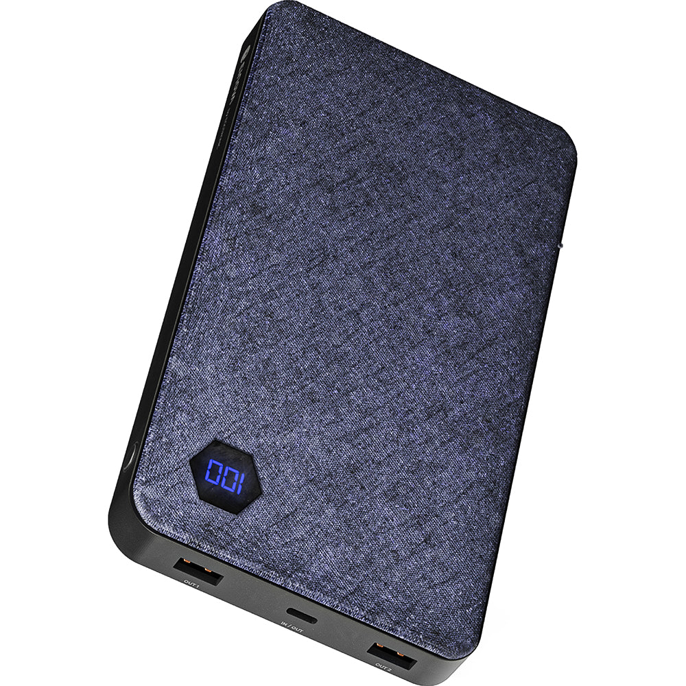10,000mAh Portable USB Dual Port Power Bank