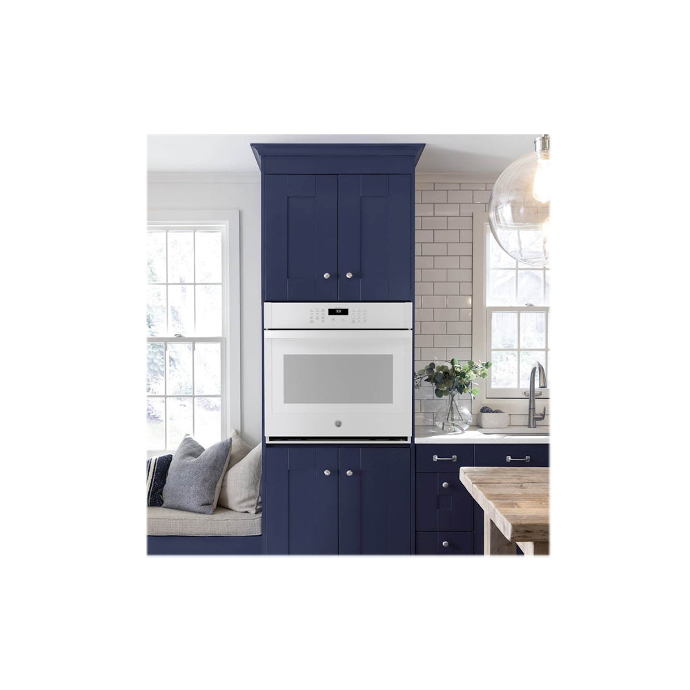 27-inch Smart Single Self-Clean Built-In Wall Oven - White