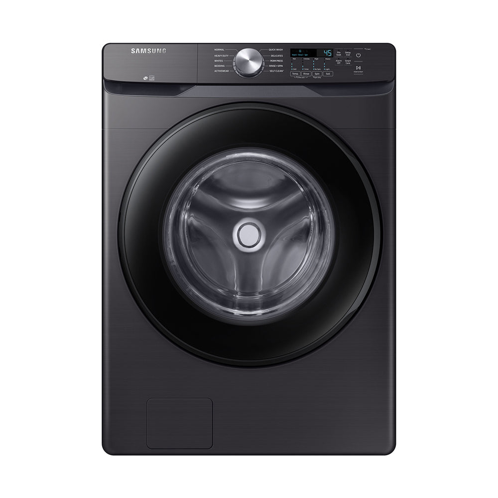 4.5 CuFt Front Load Electric Washer With Vibration Reduction Technology+ In Brushed Black