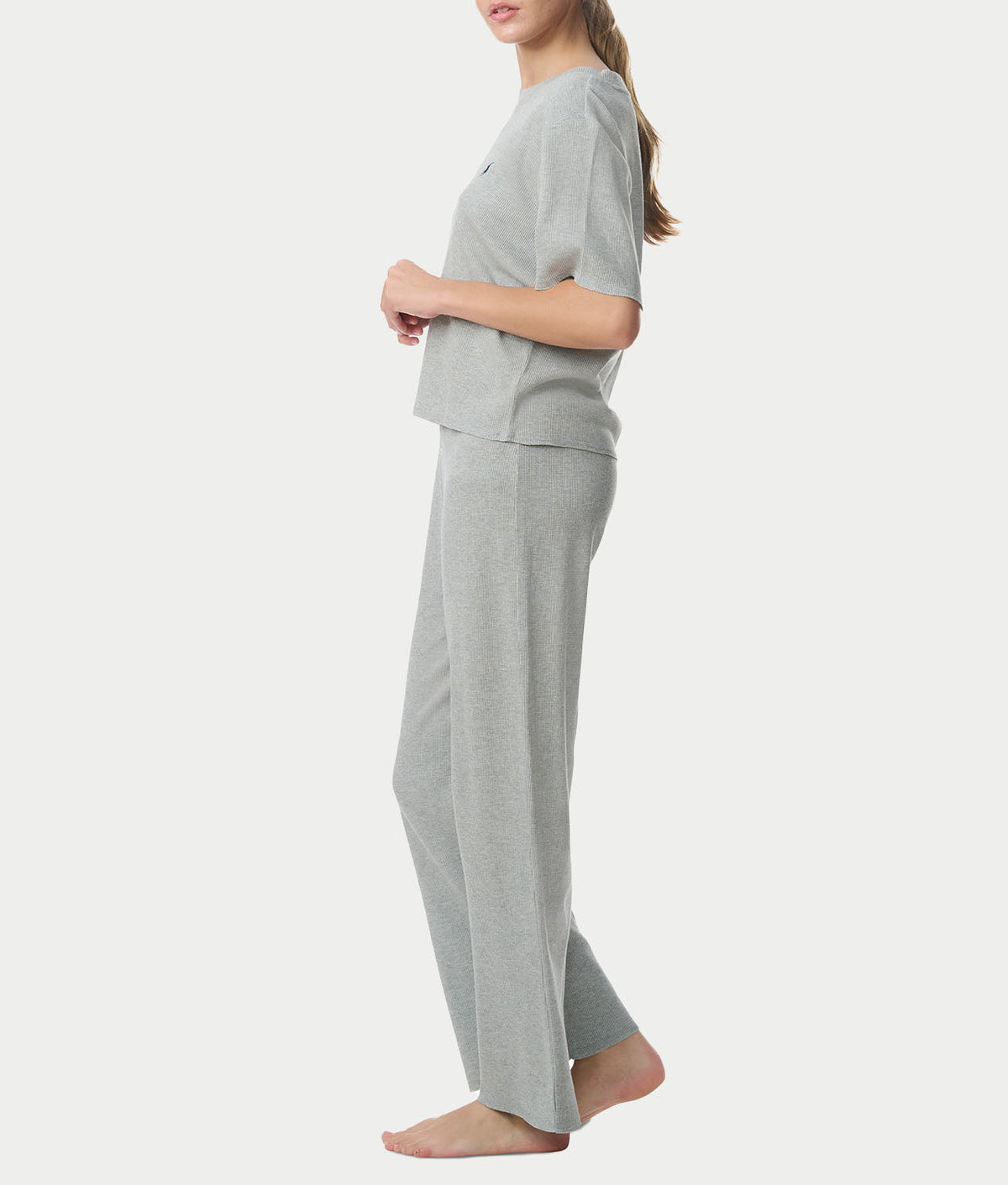 Polo Club Terry Knit Short Sleeve Pajama Set
