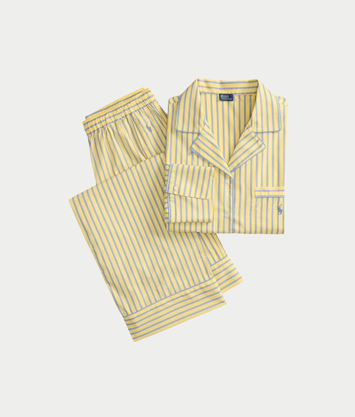 Sleep Shirting Stripes Woven Pajama Set