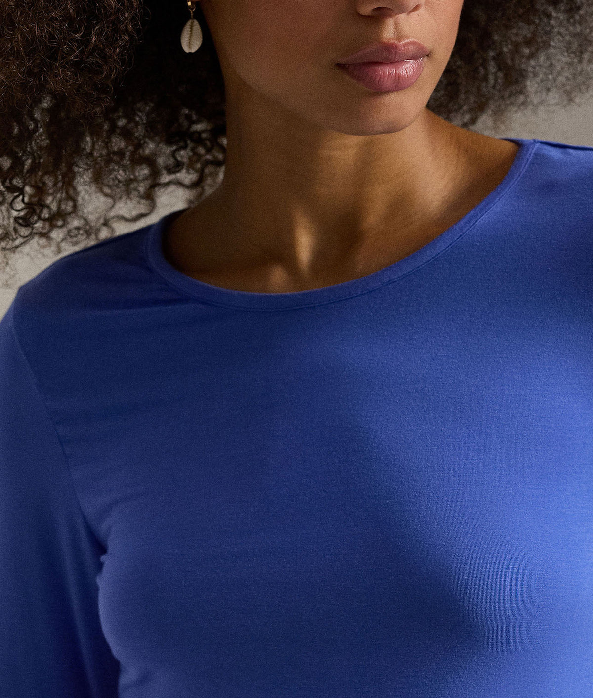 Sleep Silky Sheer Long Sleeve Top