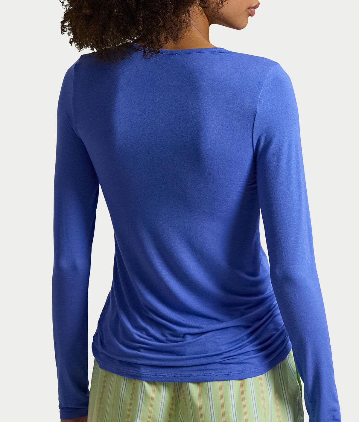 Sleep Silky Sheer Long Sleeve Top