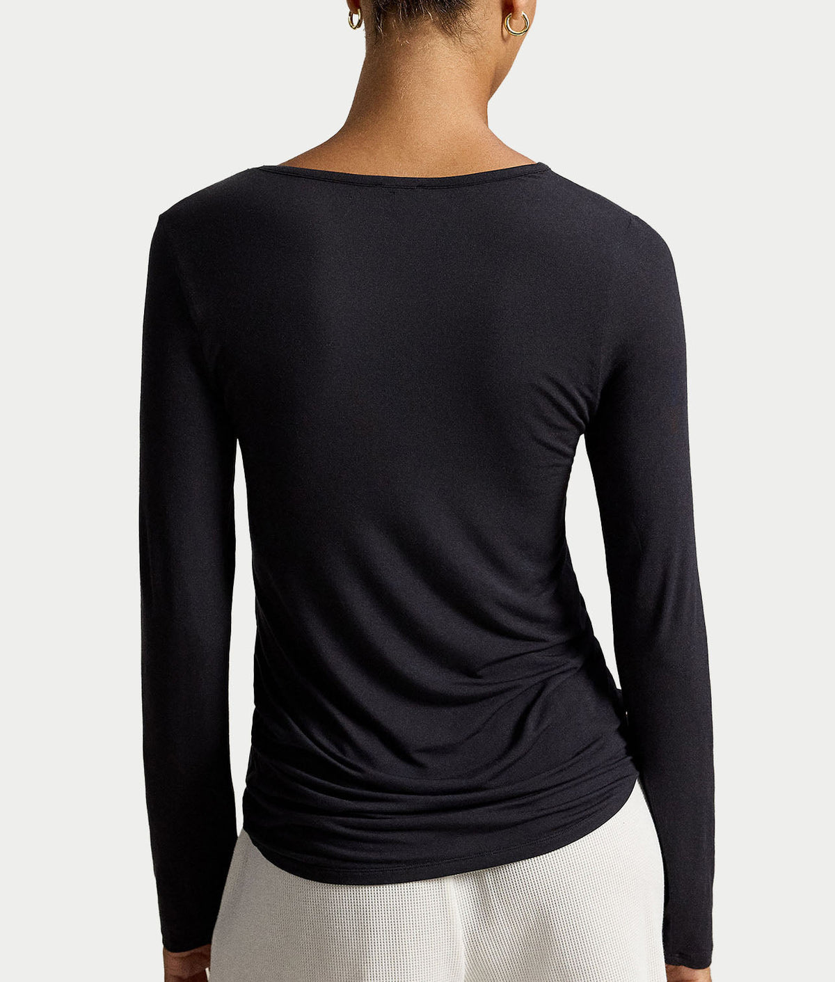 Sleep Silky Sheer Long Sleeve Top