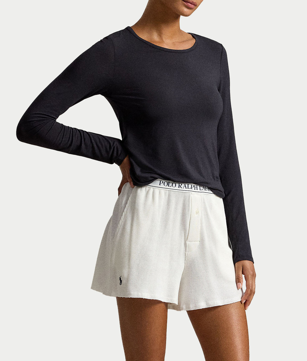Sleep Silky Sheer Long Sleeve Top