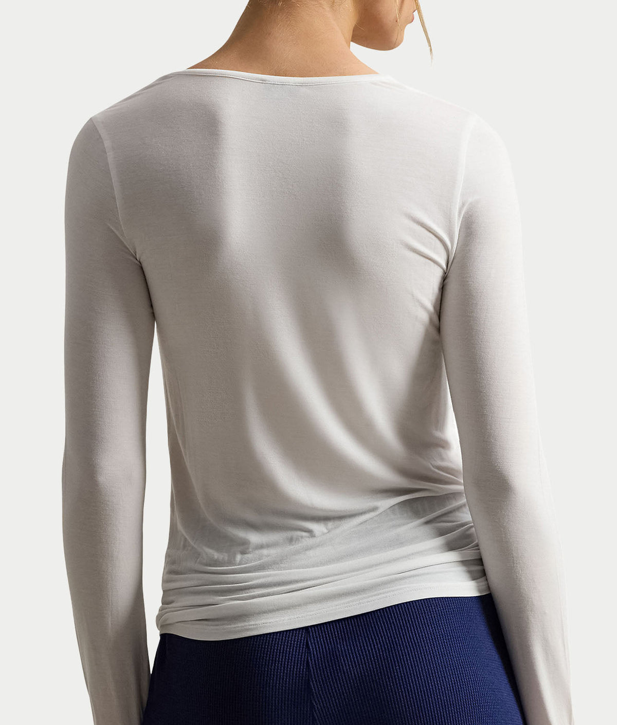 Sleep Silky Sheer Long Sleeve Top