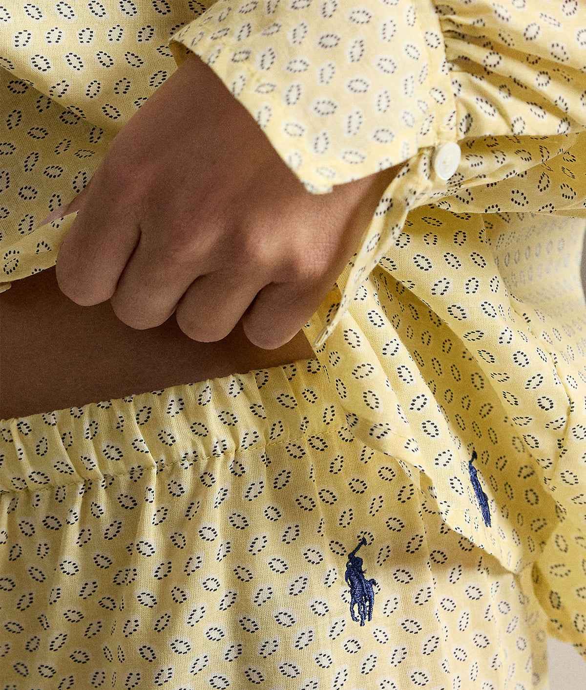 Sleep Voile Woven Pajama Set