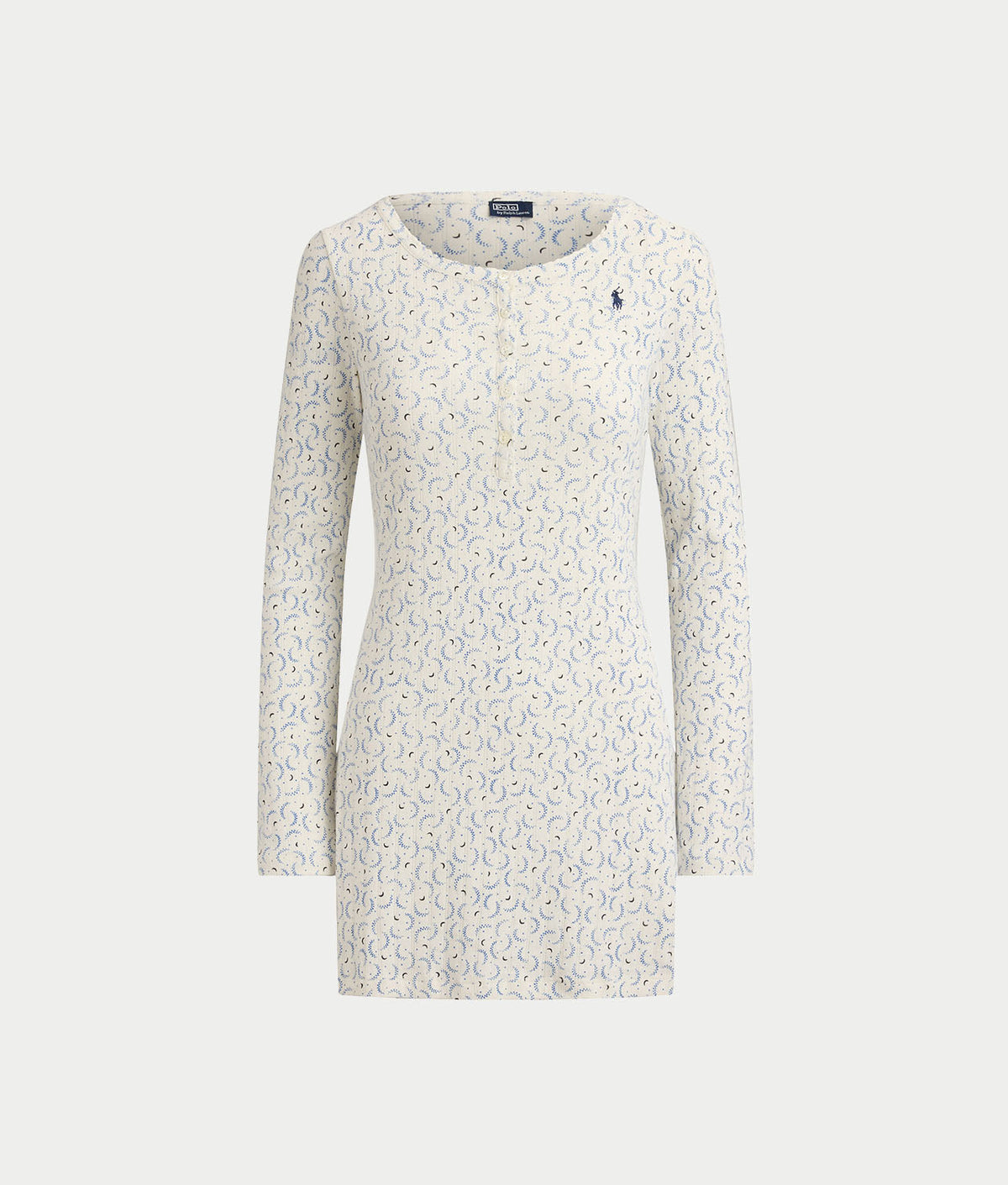 Pointelle Long Sleeve Dress