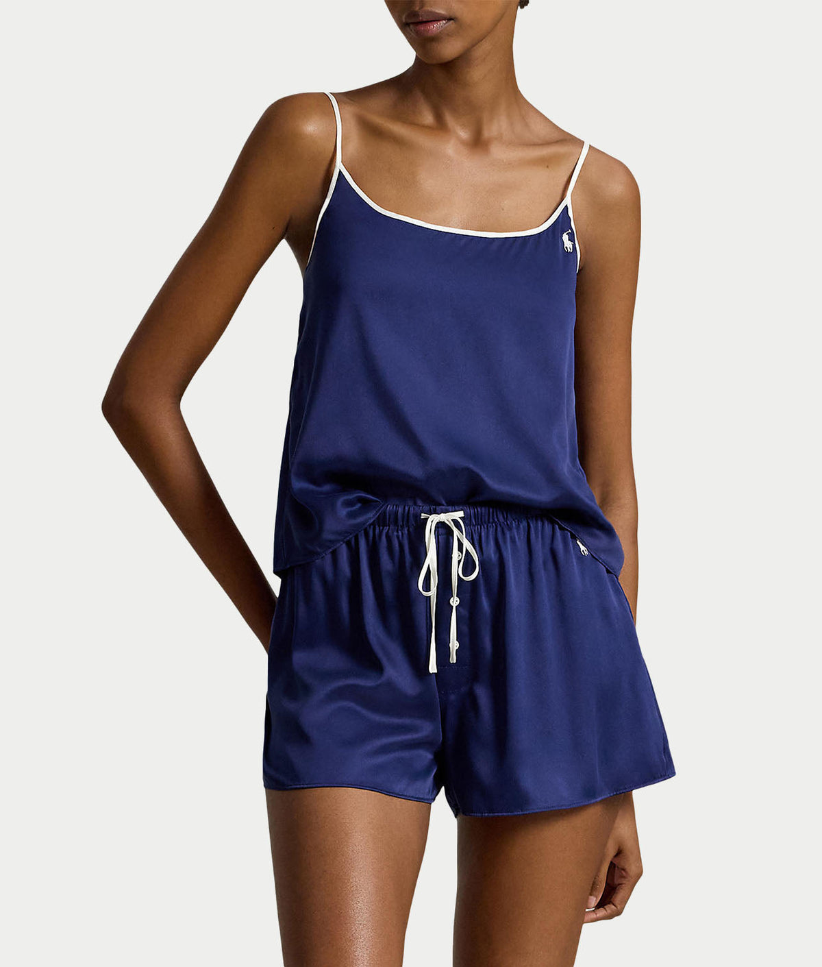 Satin Sleep Tank & Short Set