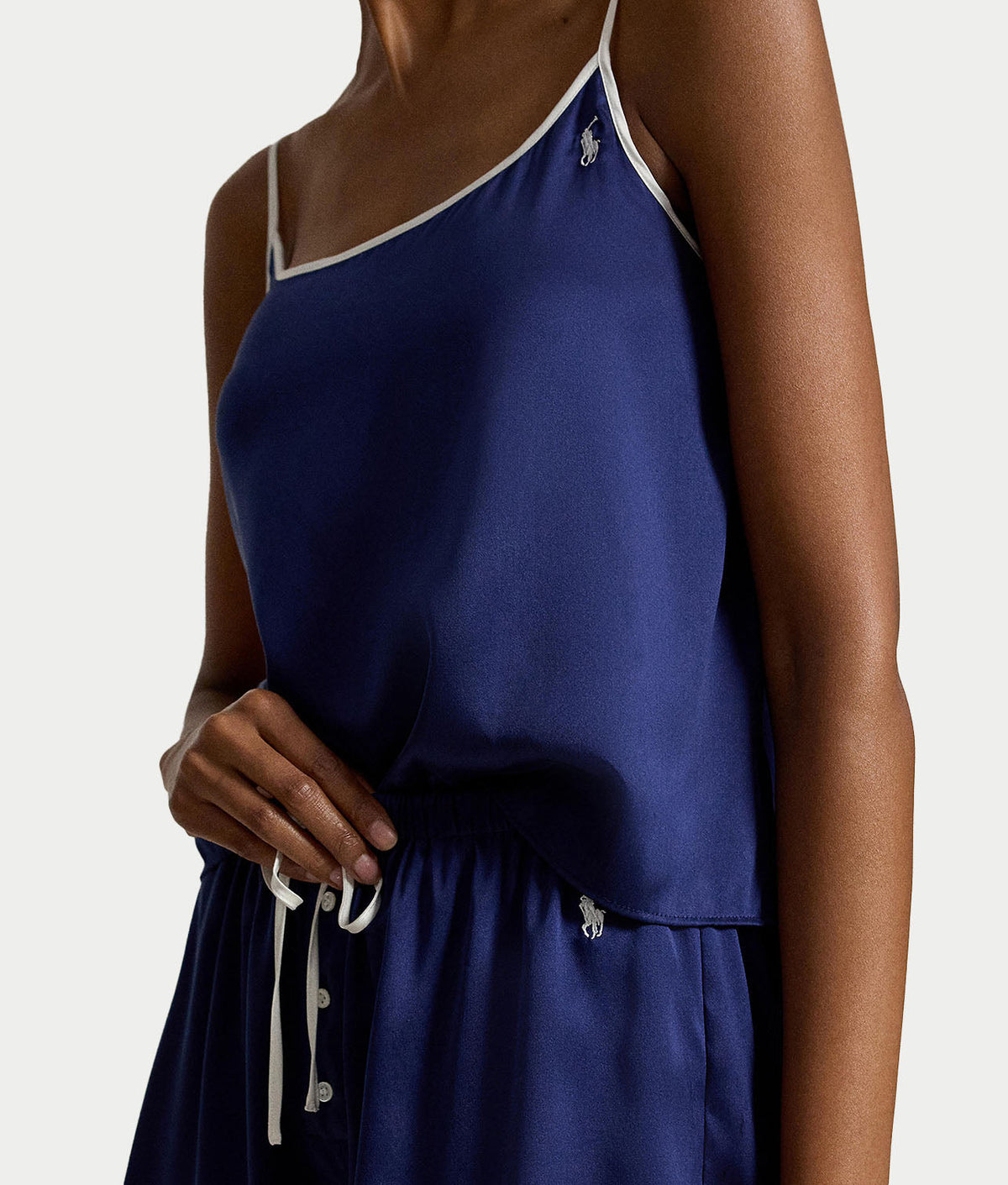 Satin Sleep Tank & Short Set