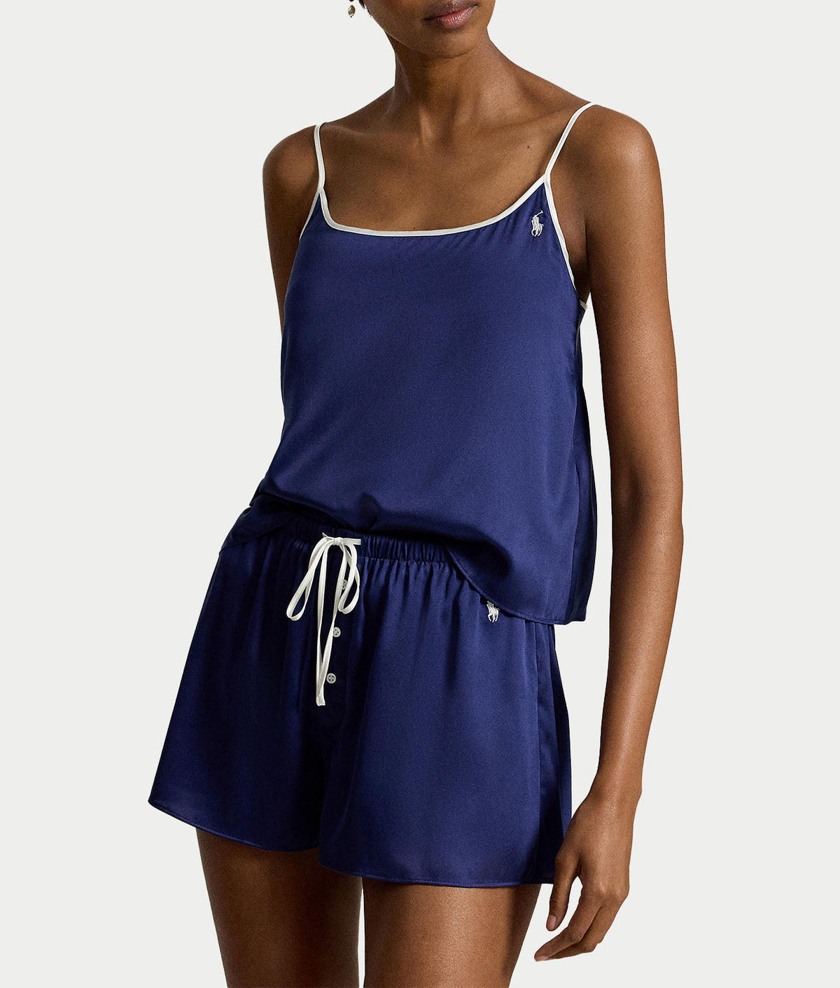 Satin Sleep Tank & Short Set