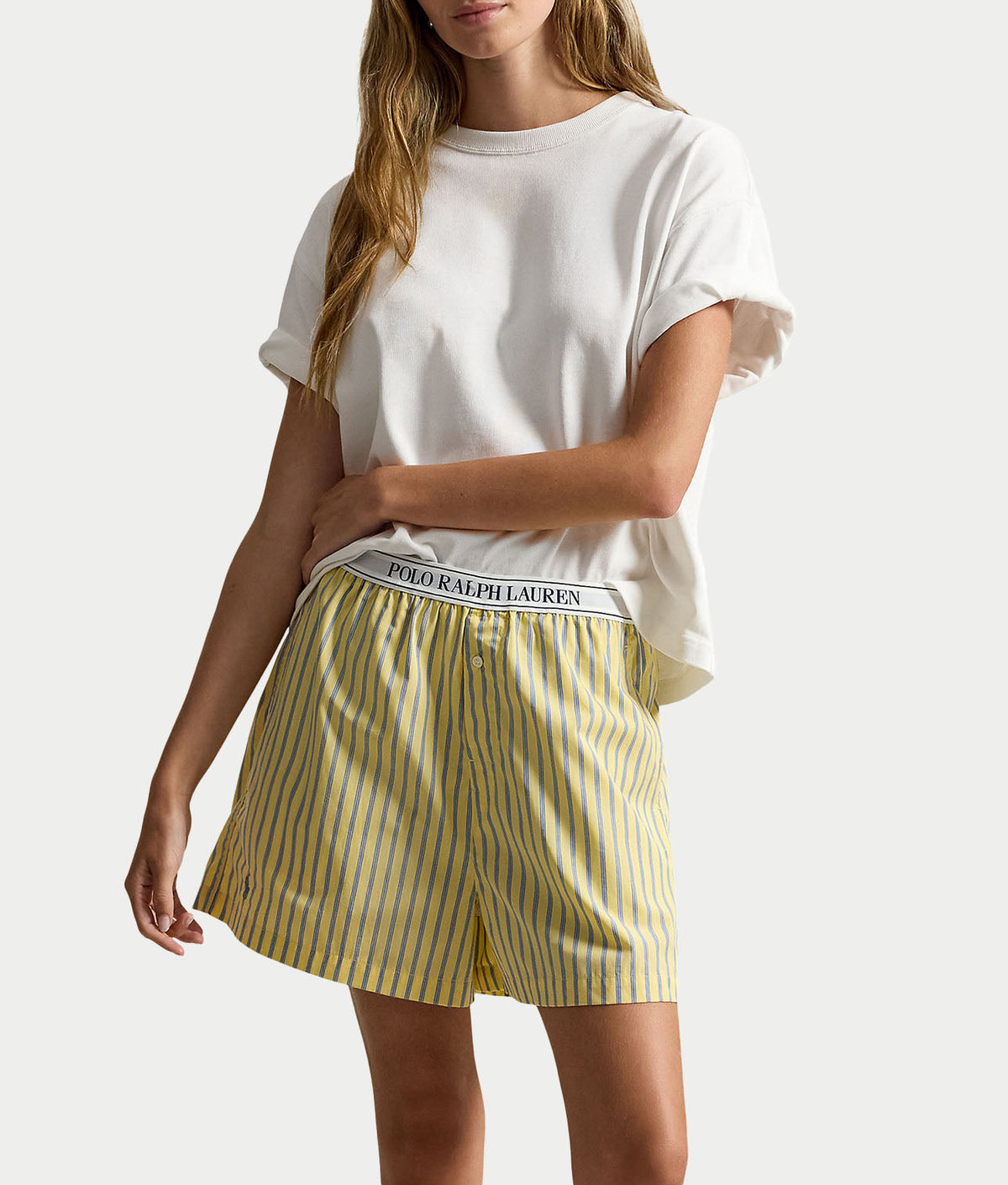 Woven Stripe Boxer
