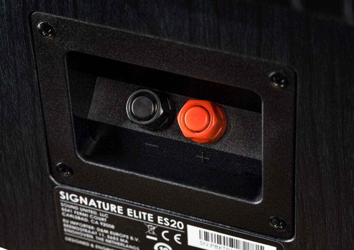 Signature Elite ES20 High-Resolution Bookshelf Loudspeakers
