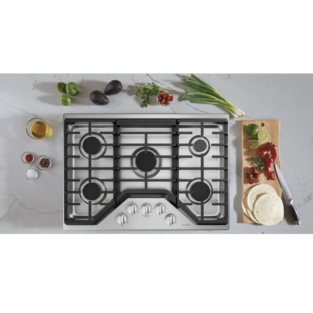 30-Inch Gas Cooktop - Stainless Steel