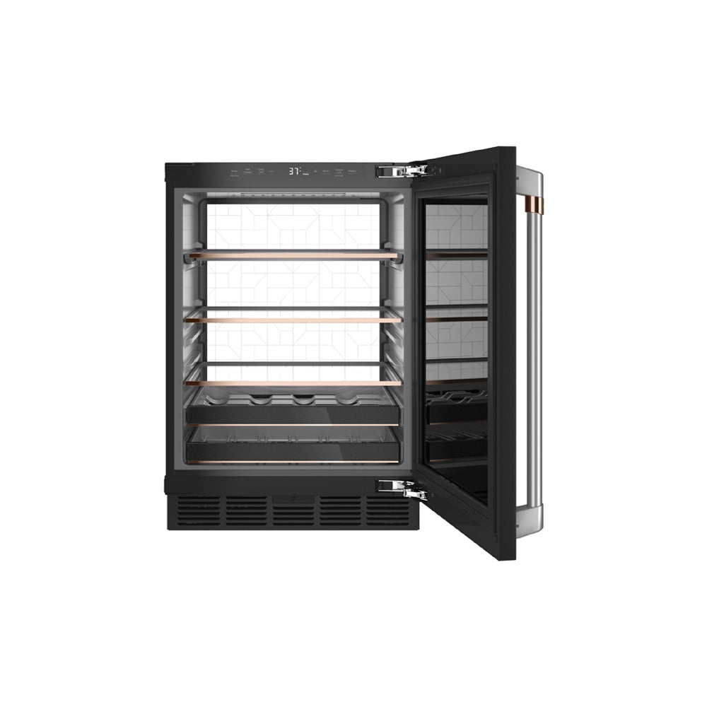 5 Cu Ft 14-Bottle Wine and 126-Can Beverage Center - Matte Black