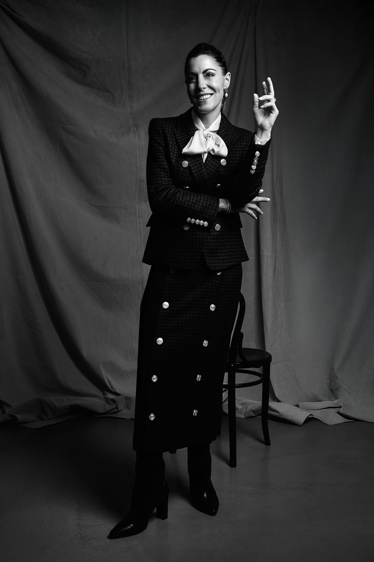 Aly Vance (Emerald Houndstooth)