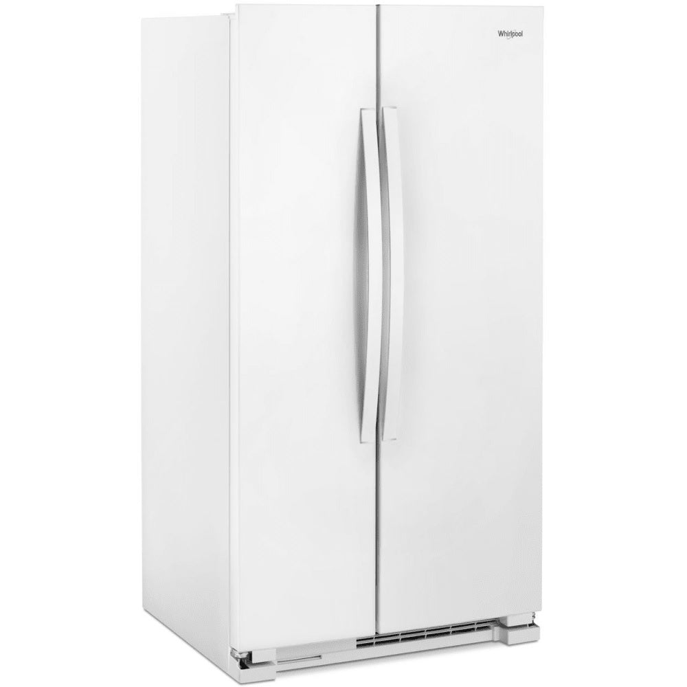 25 CuFt Side-by-Side Refrigerator in White
