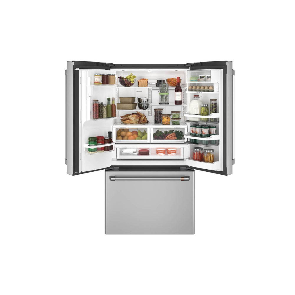 22.2 Cu. Ft. Smart Counter-Depth French-Door Refrigerator with Keurig® K-Cup® Brewing System - Stainless Steel