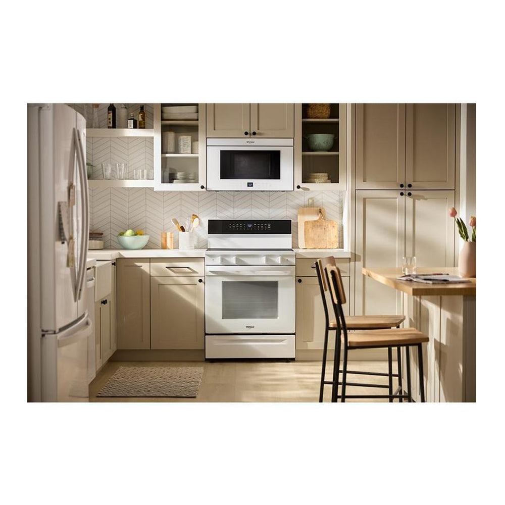 Air Fry Over the Range Oven with Flush Built-in Design - White