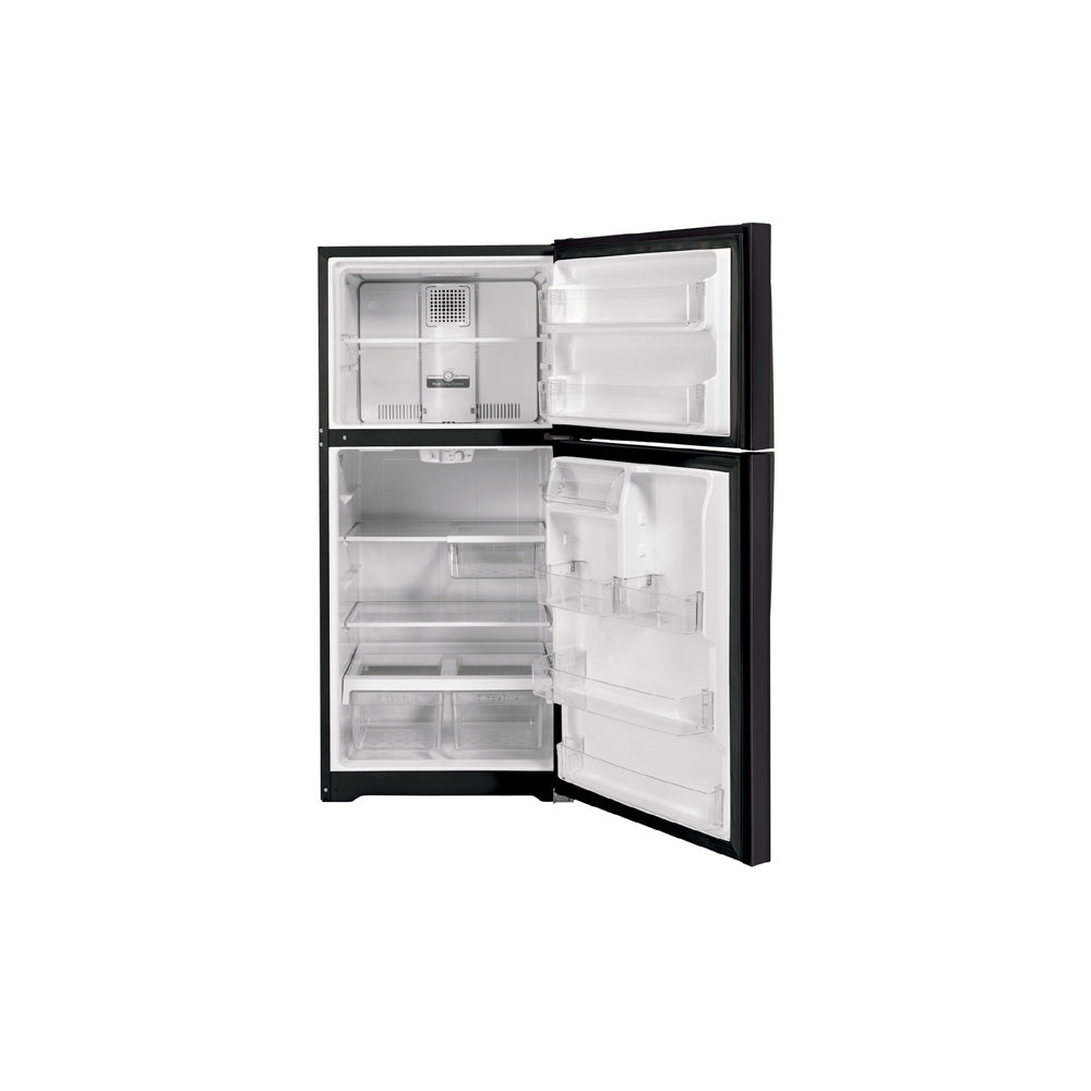 21.9 Cu Ft Top Mount Refrigerator - Black Slate