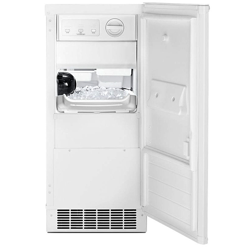 15" Icemaker with Clear Ice Technology -White