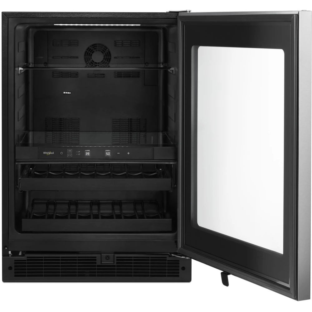 14 Bottle Wine Cooler - Fingerprint Resistant Stainless Steel