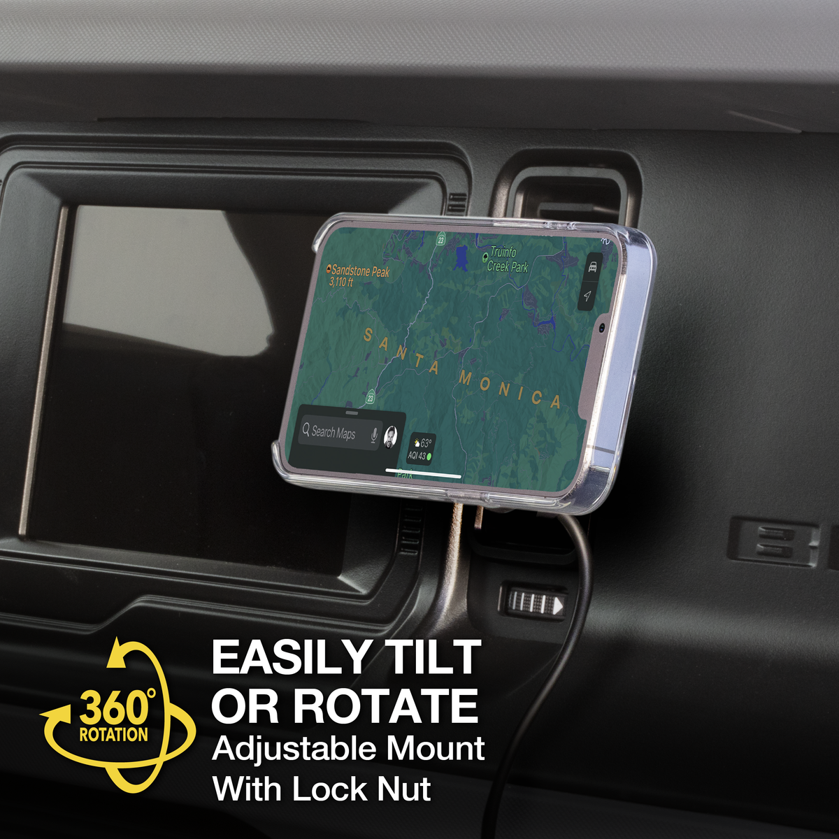 Scosche MagicMount Pro Charge5 Dash/Vent