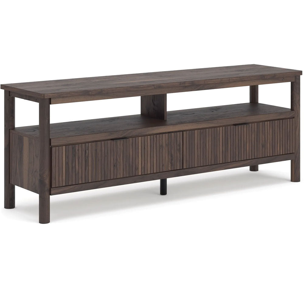 Cadmori 72" Wide TV Stand — Brown