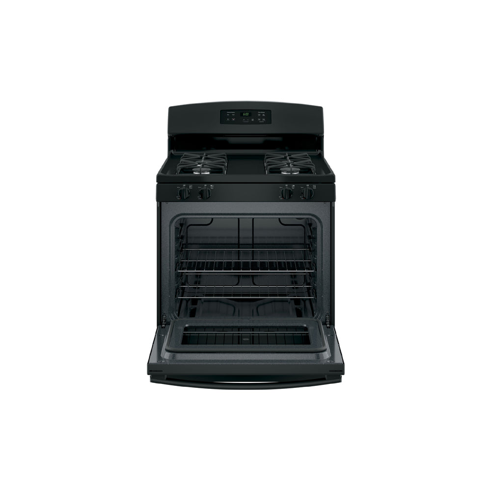 4.8 CuFt Freestanding Gas Range In Black