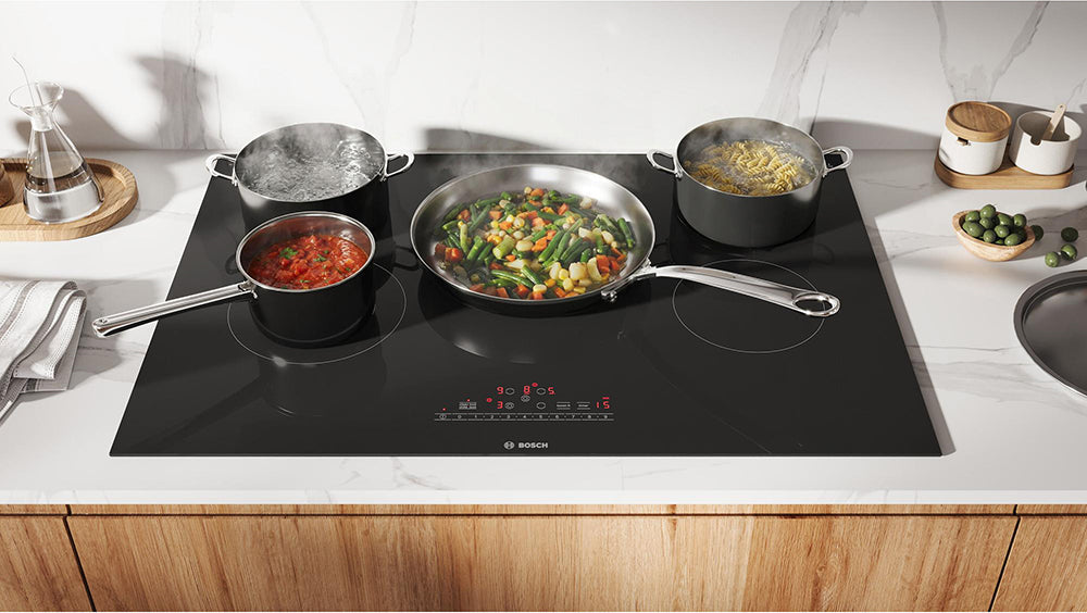 30" Electric Cooktop - Black