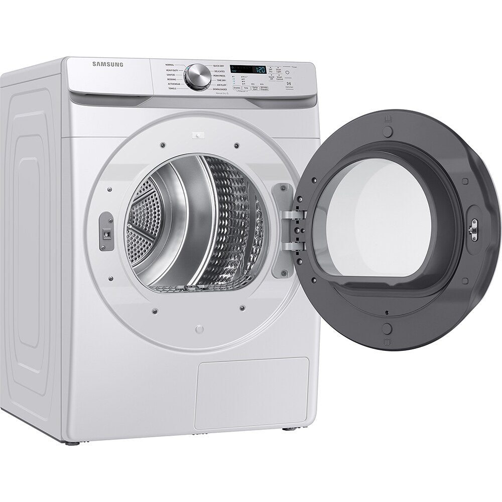 7.5 CuFt Smart Ventless White Electric Dryer with Sensor Dry